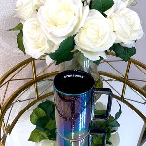 Starbucks Rainbow Luster Iridescent Ceramic Mug